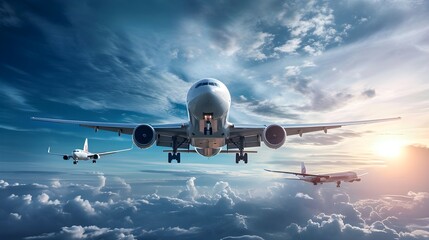 Exploring the Elegance of International Air Travel A Visual Showcase of Diverse Airplane Models