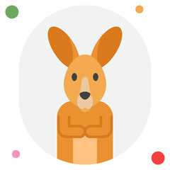 Obraz premium Kangaroo Icon