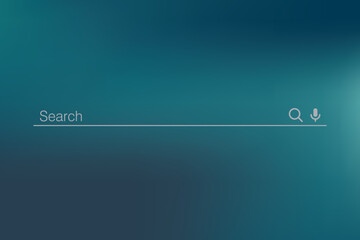 Vector internet browser search engine search bar for ui mobile app search address and navigation bar