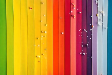 beautiful flowers petals placed on image and the colors in the strips is red and yellow and snow on image show as background for christmas decoration