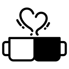 mug icon, hot drink