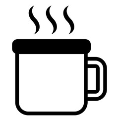 mug icon, hot drink