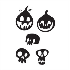 black and white cats