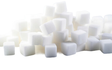 Sweetness in Every Cube Isolated on Transparent Background PNG.