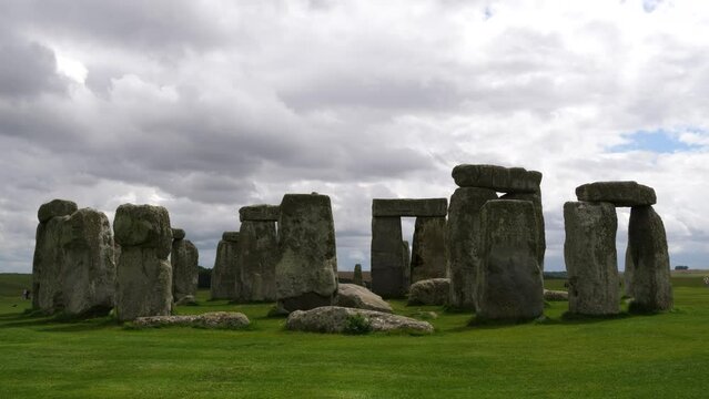 Stonehenge, ancient monument on Salisbury Plain in England, UK