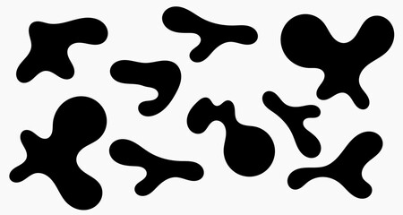 black and white cowhide pattern