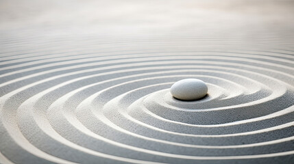 Fototapeta na wymiar Circle zen stones background, mindfulness concept 