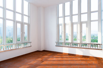 Obraz premium Interior view of modern empty office