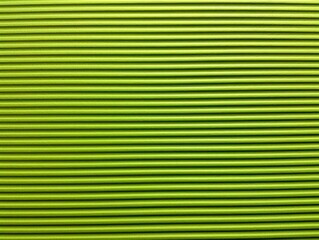 Obraz premium Corrugated cardboard abstract minimal texture, Cyber Lime color, bamboo imitation