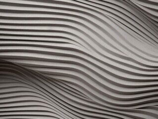 Corrugated cardboard abstract minimal texture, gray color