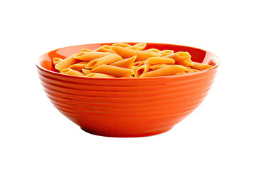 Penne Pasta Bowls Isolated On Transparent Background