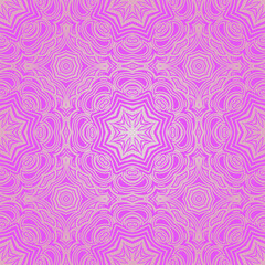 Art seamless ornamental lace pattern. Mandala pattern. Vector