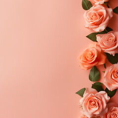 bouquet of roses,peach fuzz,March 8, Valentine's Day, gift, love, happiness