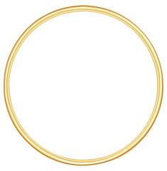 Gold Circle Sphere