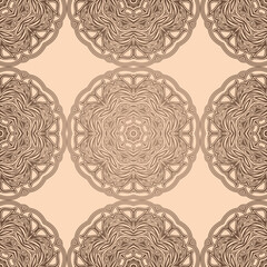 luxury ornament seamless pattern design. Vector. Great for fabric and textile, wallpaper, packaging or any desired idea.