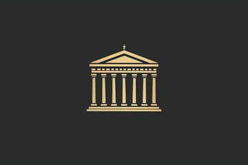 Beautiful and unique acropolis logo.
