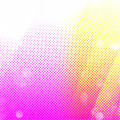 Pink pattern bokeh lights square background, Usable for social media, story, banner, poster, Advertisement, events, party, celebration, and various graphic design works