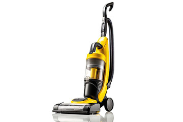 Efficacy of an Upright Vacuum Cleaner Isolated On Transparent Background