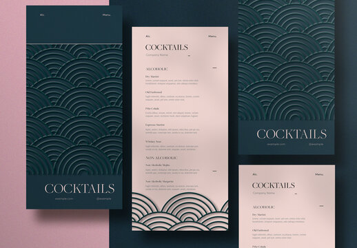 Flier Cocktail Menu