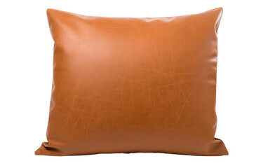 Cover for Leather Cushion isolated on transparent Background