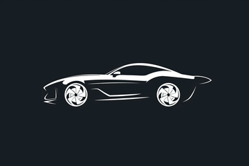 Elegant and unique car logo.