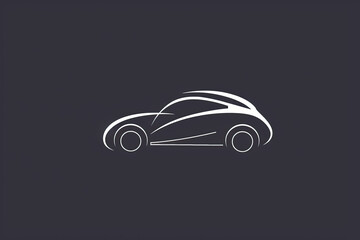 Fototapeta na wymiar Elegant and unique car logo.