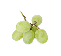 Fresh ripe juicy grapes isolated on white