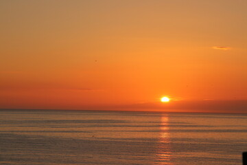 Fototapeta premium 沈みゆく夕陽