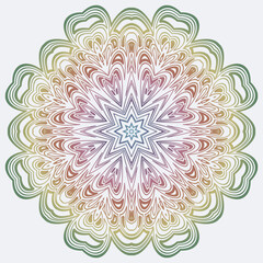 Mandalas for coloring book. Oriental pattern, vector illustration. mandala for Henna, Mehndi, tattoo