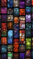 stained glass window mobile wallpaper