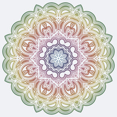 Mandalas for coloring book. Decorative round ornaments. Oriental pattern, vector illustration. mandala for Henna, Mehndi, tattoo