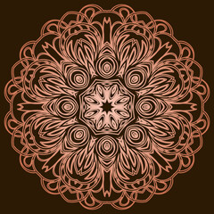 Luxury mandala background. Style Decorative mandala. Mandala for print, poster, cover, brochure, flyer, banner. Vector
