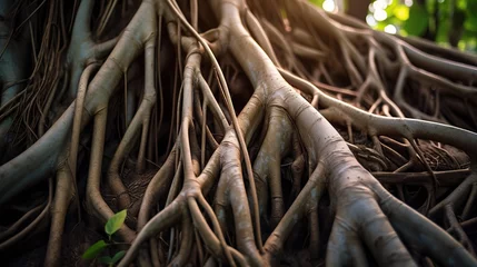 Foto op Canvas close up of tree roots © batara