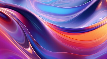 Colored light refracts through water, casting vibrant, fluid patterns on surfaces
