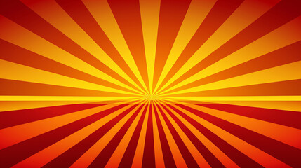 Fototapeta premium orange sunburst background