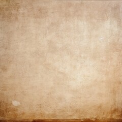 Cardboard tone vintage texture background, cream paper old grunge retro rustic for wall interiors, surface brown concrete mock parchment empty. - Generative AI