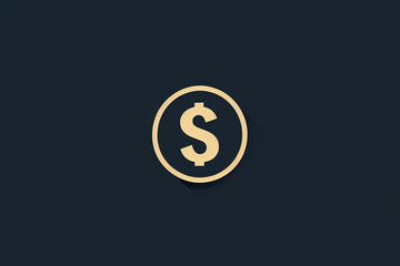 Modern and stylish money logo.