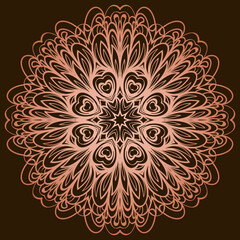 zentangle mandalas, Mandala for henna, mehendi, tattoo, Decorative ethnic ornamental elements, Oriental patterns
