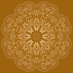 Mandalas for coloring book. Decorative round ornaments. Oriental pattern, vector illustration. mandala for Henna, Mehndi, tattoo