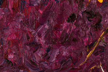 purple color oil paint texture on canvas
