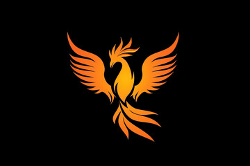 Obraz premium Modern and stylish phoenix logo.