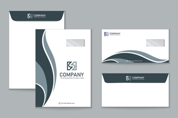 Envelope a4 and dl size template design
