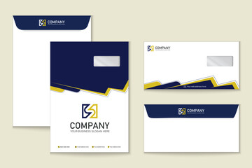 Envelope a4 and dl size template design