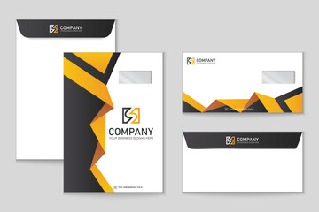 Envelope a4 and dl size template design