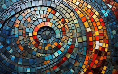 Mosaic Mirage Geometry texture.