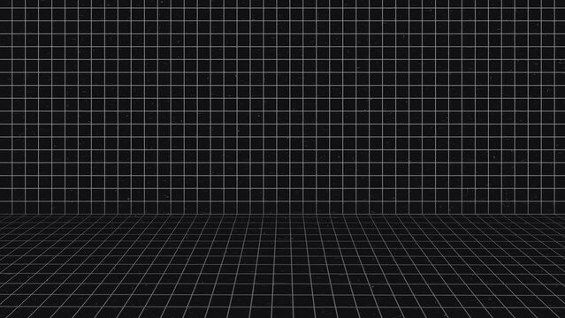 3D Grid Pattern Lines Animated Background | Grid Background Animation