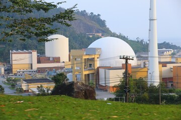 Fototapeta na wymiar Nuclear power plant in Brazil