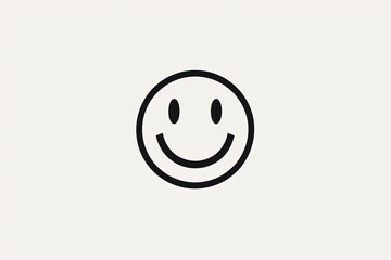 Beautiful and stylish smiley logo.