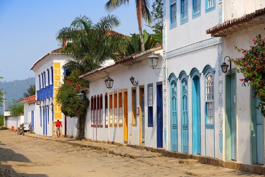 Paraty town in Brazil