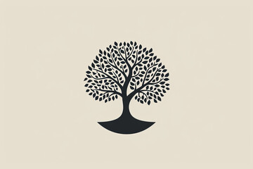Beautiful and stylish tree logo.